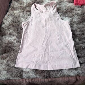 lululemon athletica Light Pink Racerback Tank Top